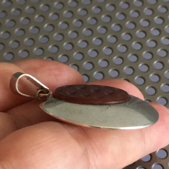 🖤Carnelian💕silver pendant - Picture 3 of 14